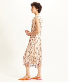 フラワースパンコール刺繍ワンピース Grace Continental Grace Continental グレースコンチネンタル 通販