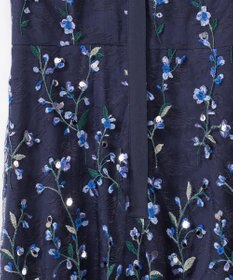 フラワースパンコール刺繍ワンピース Grace Continental Grace Continental グレースコンチネンタル 通販