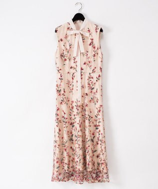 フラワースパンコール刺繍ワンピース Grace Continental Grace Continental グレースコンチネンタル 通販 フラワースパンコール刺繍ワンピース Grace Continental Grace Continental グレースコンチネンタル 通販