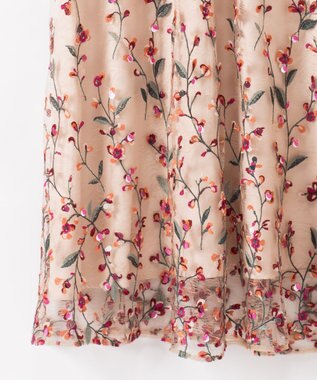 フラワースパンコール刺繍ワンピース Grace Continental Grace Continental グレースコンチネンタル 通販