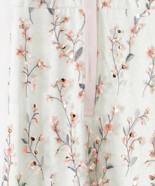 フラワースパンコール刺繍ワンピース Grace Continental Grace Continental グレースコンチネンタル 通販