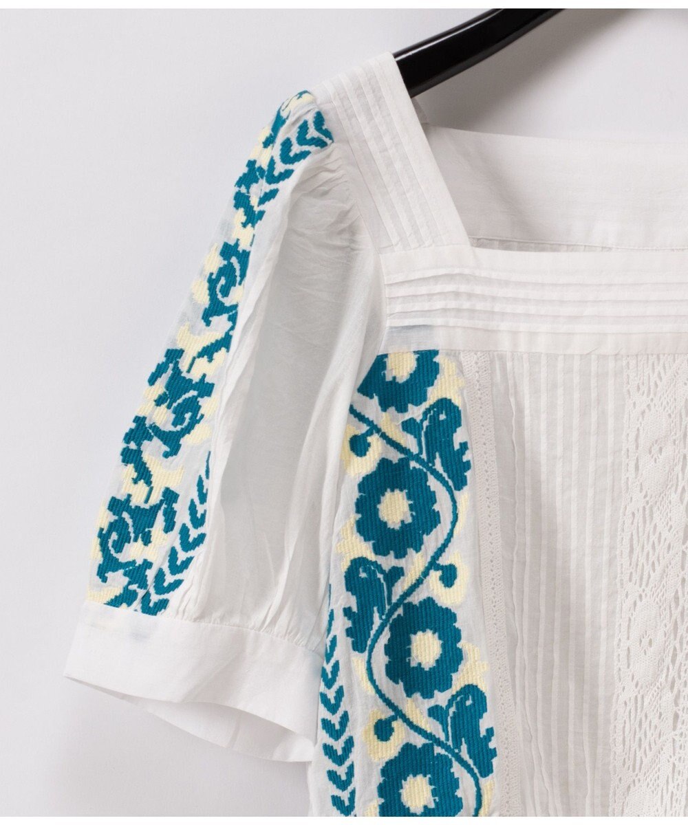 ピンタック刺繍トップ / GRACE CONTINENTAL | GRACE CONTINENTAL