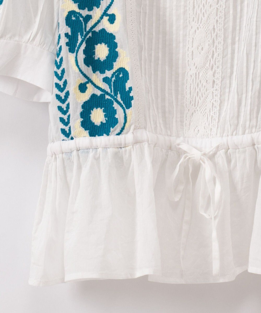 ピンタック刺繍トップ / GRACE CONTINENTAL | GRACE CONTINENTAL
