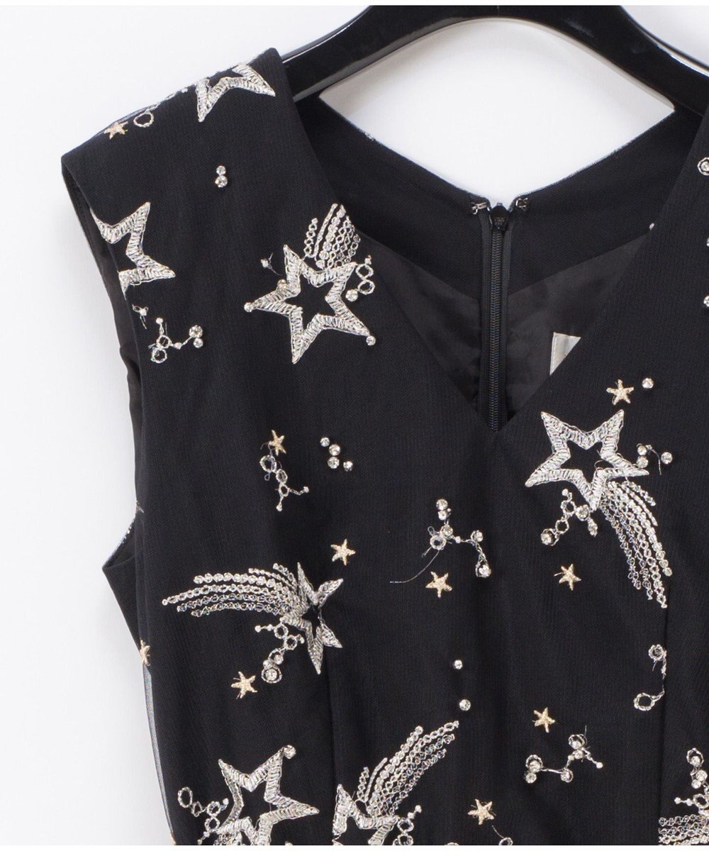 GRACE CONTINENTAL チュール刺繍ビジュードレス 