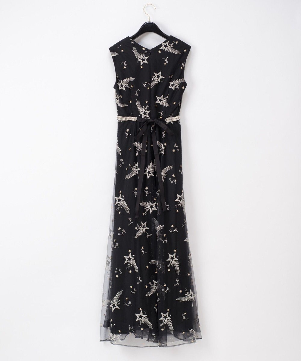 GRACE CONTINENTAL チュール刺繍ビジュードレス 