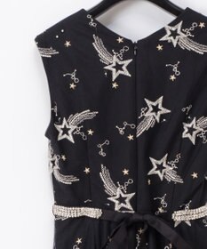 GRACE CONTINENTAL チュール刺繍ビジュードレス