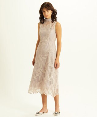 リーフレースハイネックドレス Grace Continental Grace Continental グレースコンチネンタル 通販