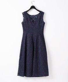 フラワー刺繍ノースリーブワンピース / GRACE CONTINENTAL