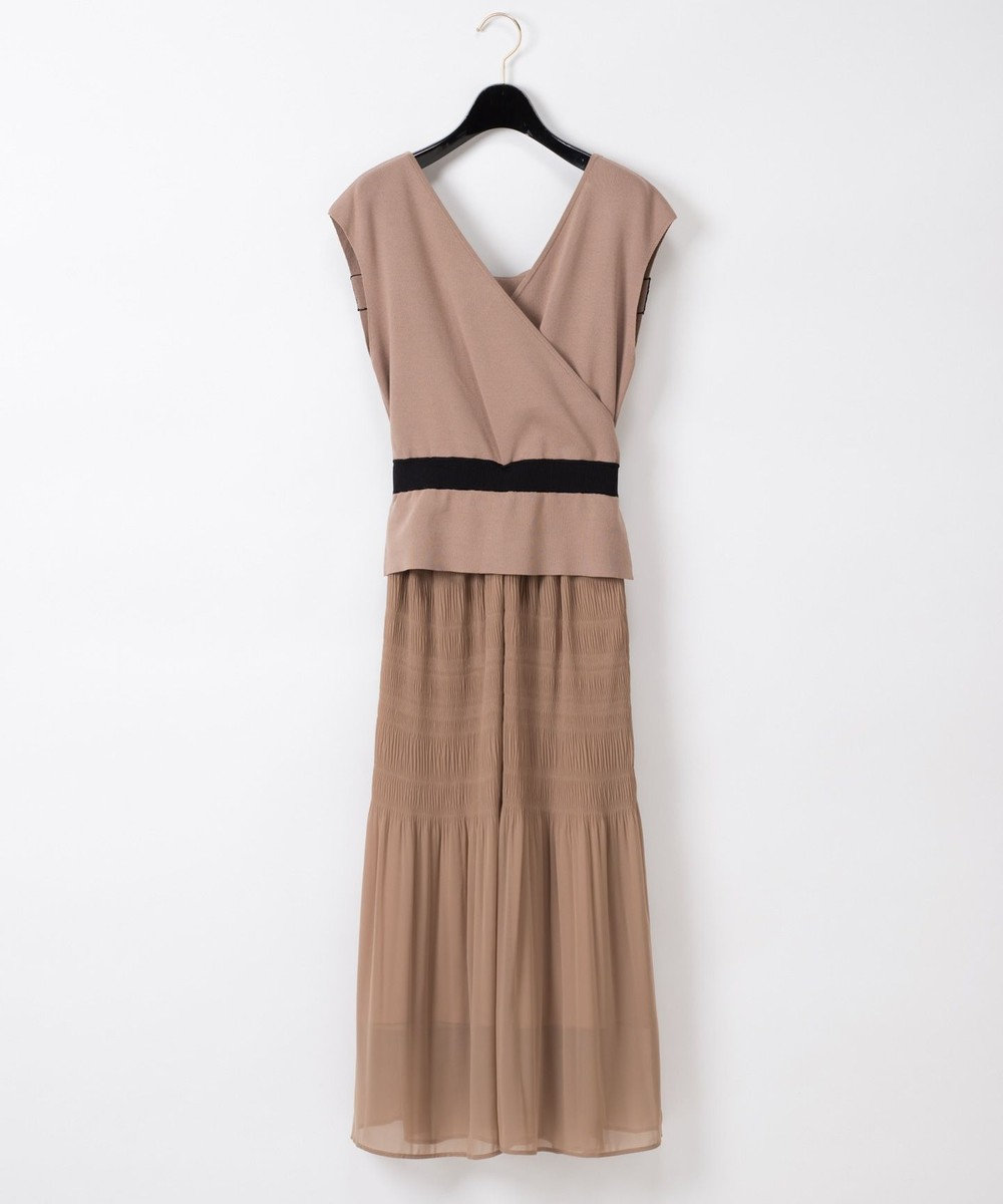 バックリボンニットドレス Grace Continental Grace Continental グレースコンチネンタル 通販 バックリボンニットドレス Grace Continental Grace Continental グレースコンチネンタル 通販