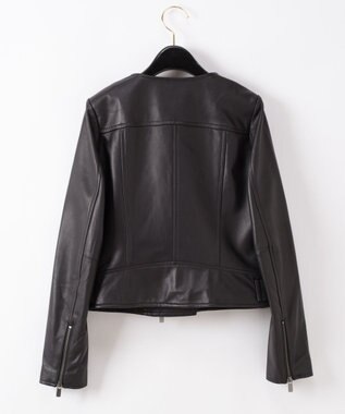 ノーカラーライダースジャケット Grace Continental Grace Continental グレースコンチネンタル 通販 ノーカラーライダースジャケット Grace Continental Grace Continental グレースコンチネンタル 通販