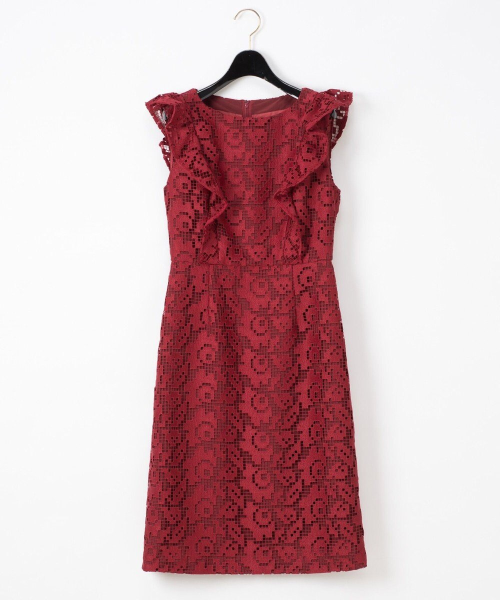 フリルレースワンピース Grace Continental Grace Continental グレースコンチネンタル 通販 フリルレースワンピース Grace Continental Grace Continental グレースコンチネンタル 通販