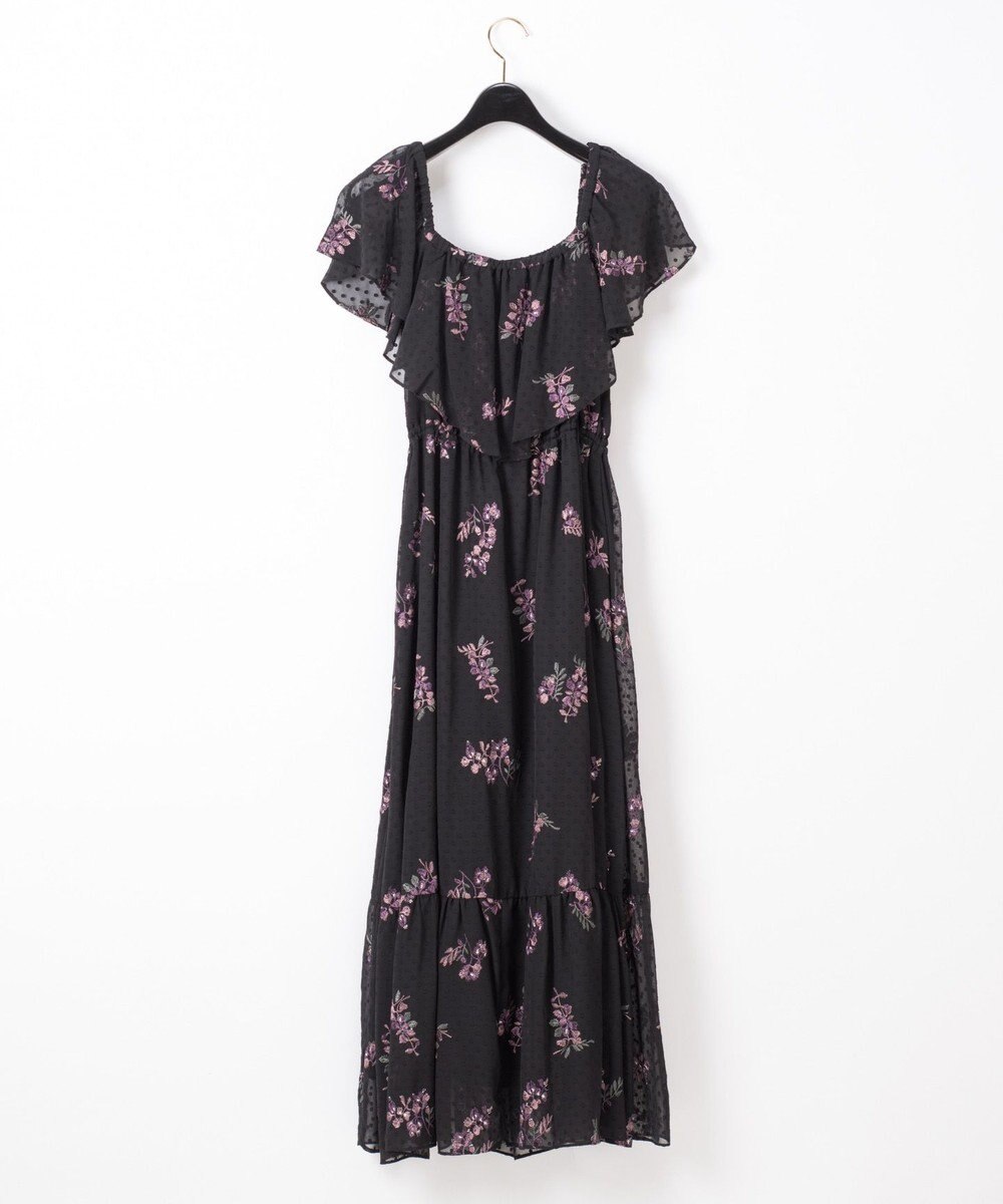 ドットシフォンフラワーワンピース Grace Continental Grace Continental グレースコンチネンタル 通販 ドットシフォンフラワーワンピース Grace Continental Grace Continental グレースコンチネンタル 通販