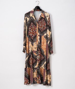 フレームフラワープリントワンピース Grace Continental Grace Continental グレースコンチネンタル 通販 フレームフラワープリントワンピース Grace Continental Grace Continental グレースコンチネンタル 通販