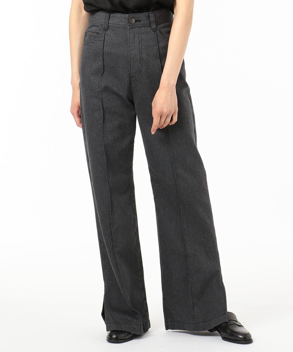 GRACE CONTINENTAL デニムストレートパンツ 