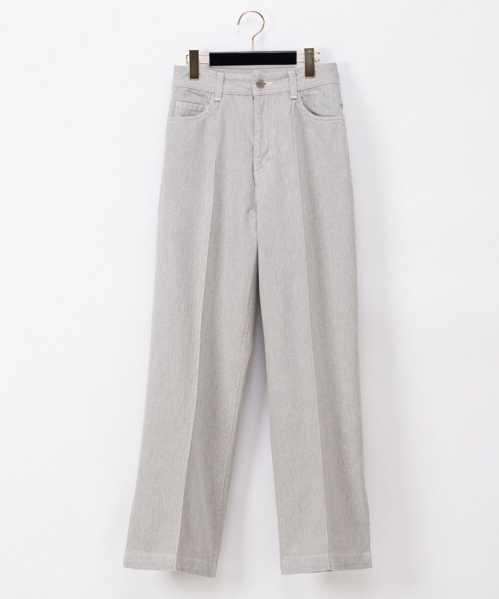 GRACE CONTINENTAL デニムストレートパンツ