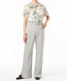 GRACE CONTINENTAL デニムストレートパンツ