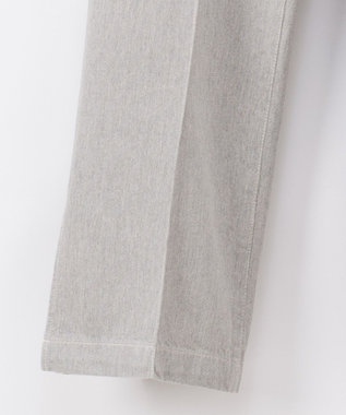 GRACE CONTINENTAL デニムストレートパンツ グレー