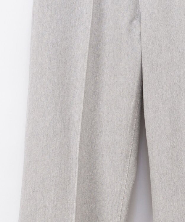 GRACE CONTINENTAL デニムストレートパンツ グレー