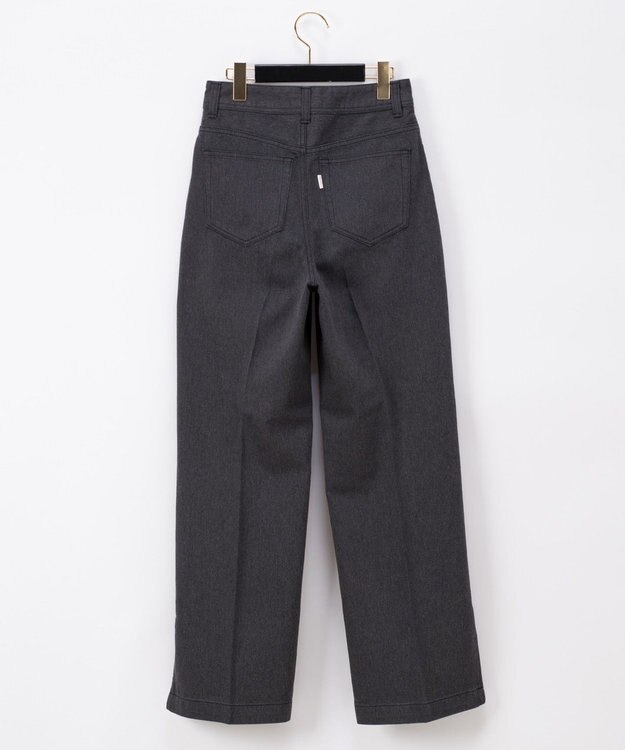 GRACE CONTINENTAL デニムストレートパンツ ブラック