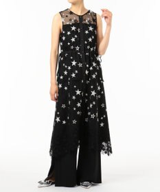 スター刺繍レースワンピース Grace Continental Grace Continental グレースコンチネンタル 通販