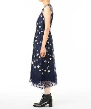 スター刺繍レースワンピース Grace Continental Grace Continental グレースコンチネンタル 通販