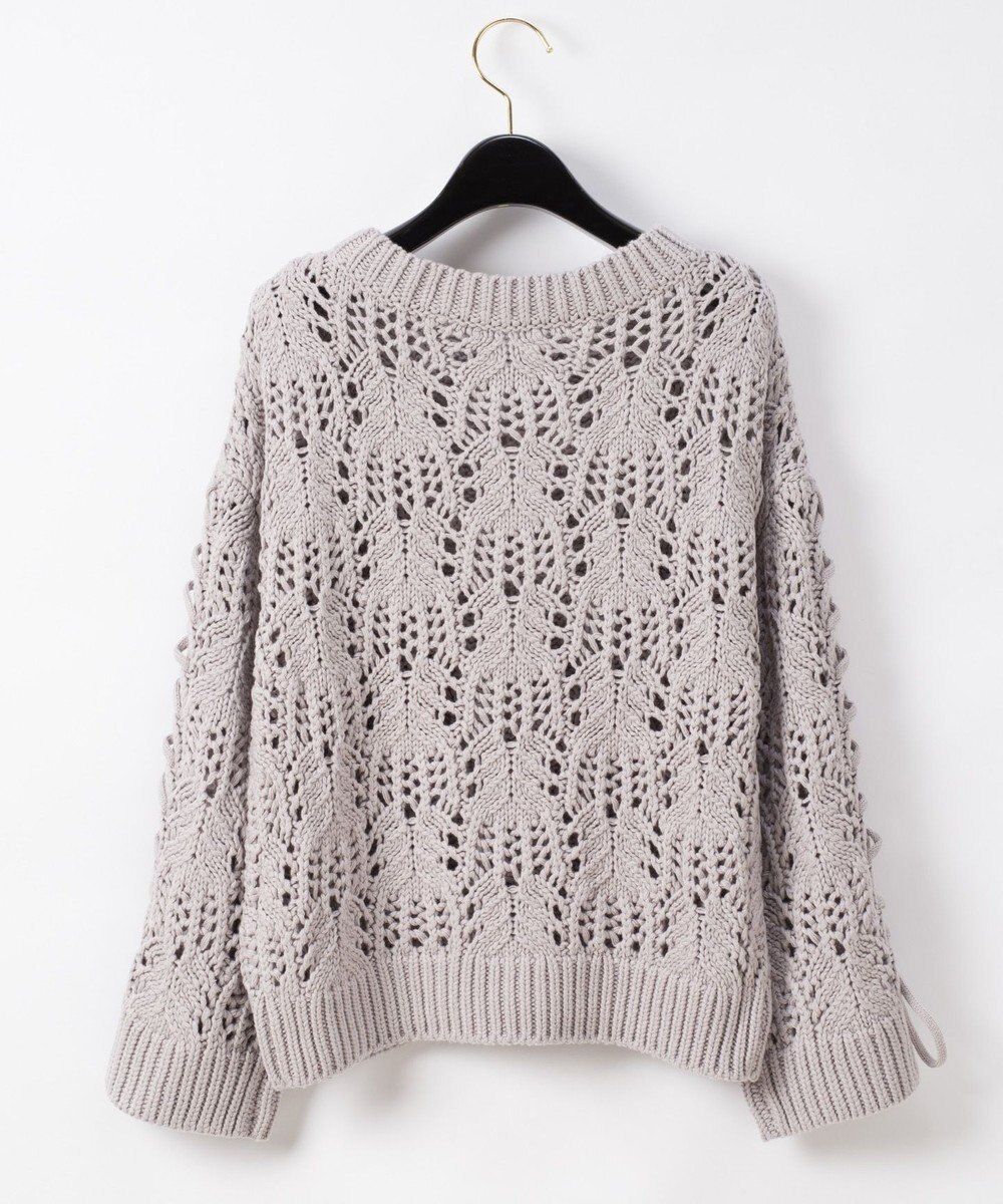 ファーケーブルニットトップ Grace Continental Grace Continental グレースコンチネンタル 通販