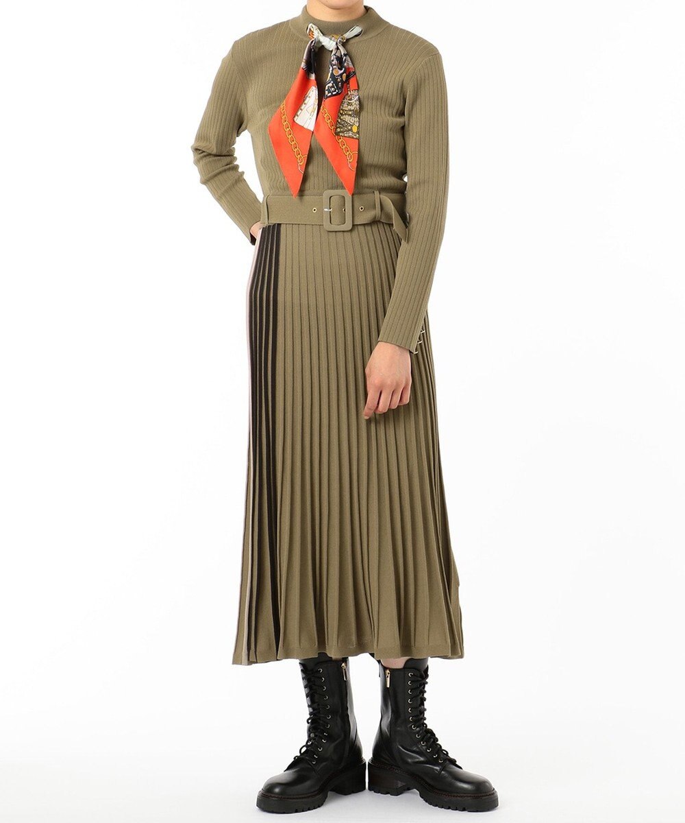 スカーフネックニットワンピース Grace Continental Grace Continental グレースコンチネンタル 通販