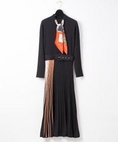 スカーフネックニットワンピース Grace Continental Grace Continental グレースコンチネンタル 通販