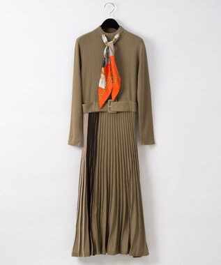 スカーフネックニットワンピース Grace Continental Grace Continental グレースコンチネンタル 通販