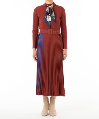スカーフネックニットワンピース Grace Continental Grace Continental グレースコンチネンタル 通販
