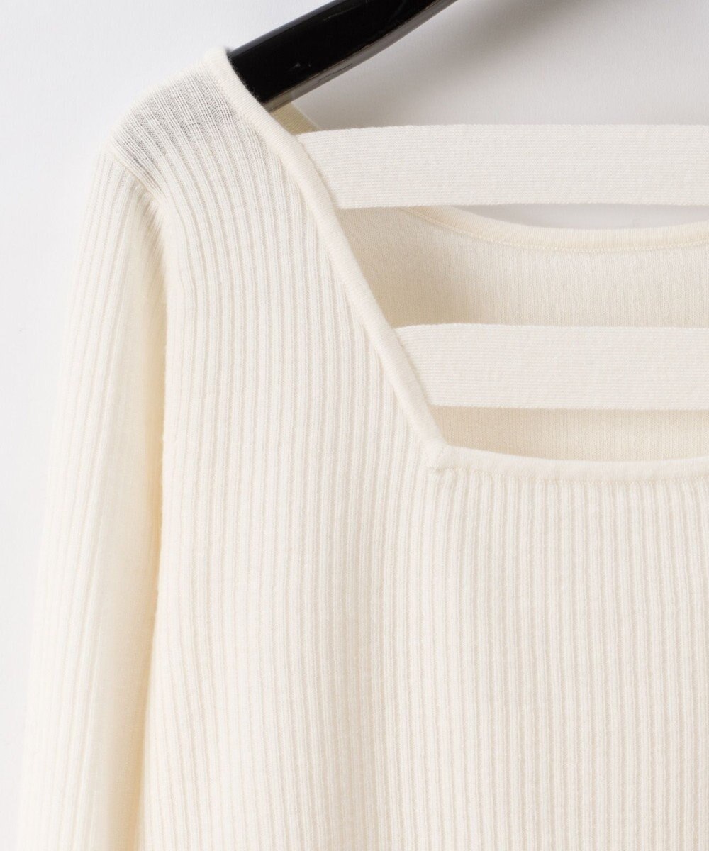 バックオープンニットトップ Grace Continental Grace Continental グレースコンチネンタル 通販