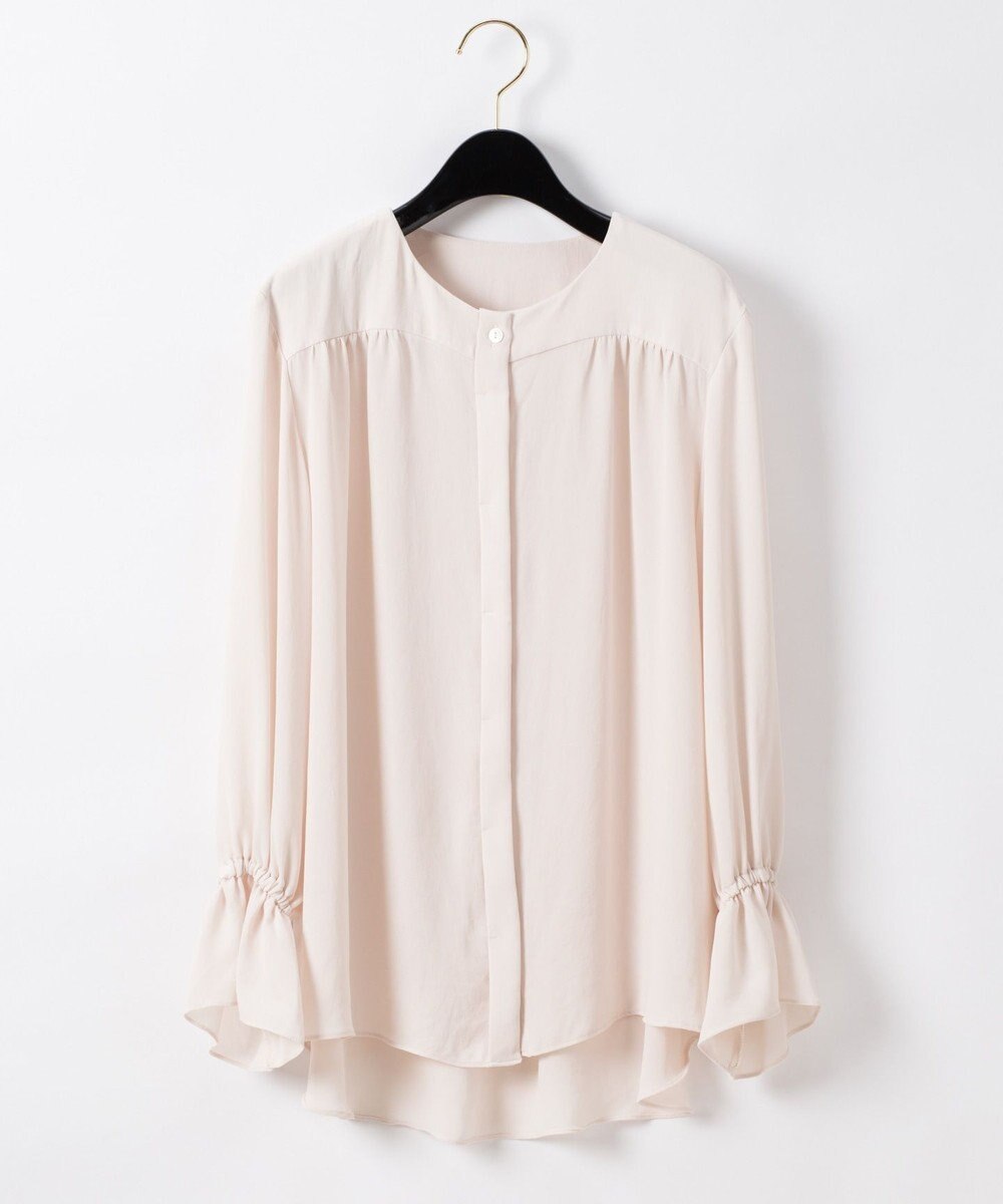 プリーツバイカラーブラウス Grace Continental Grace Continental グレースコンチネンタル 通販