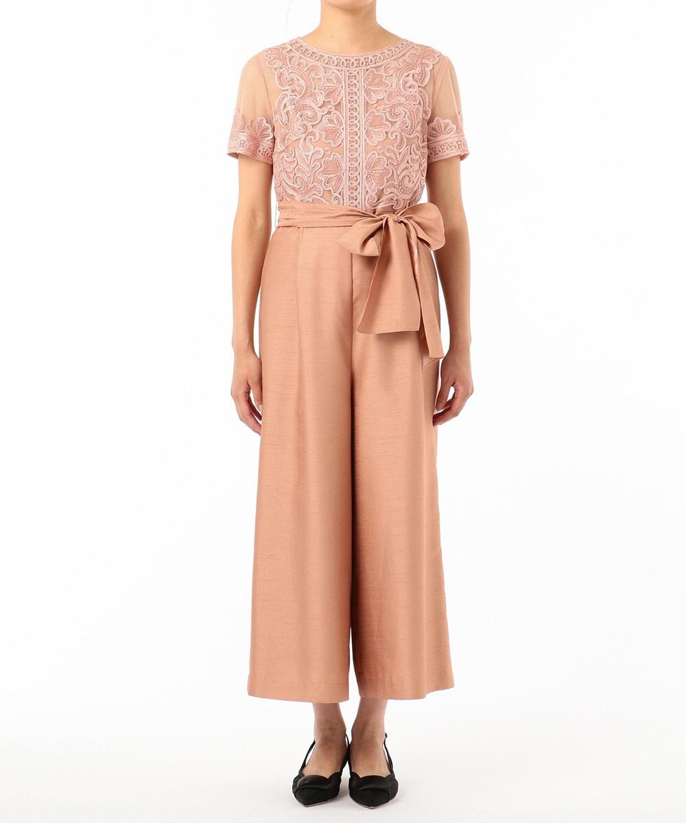 刺繍ワイドサロペット / GRACE CONTINENTAL | GRACE CONTINENTAL
