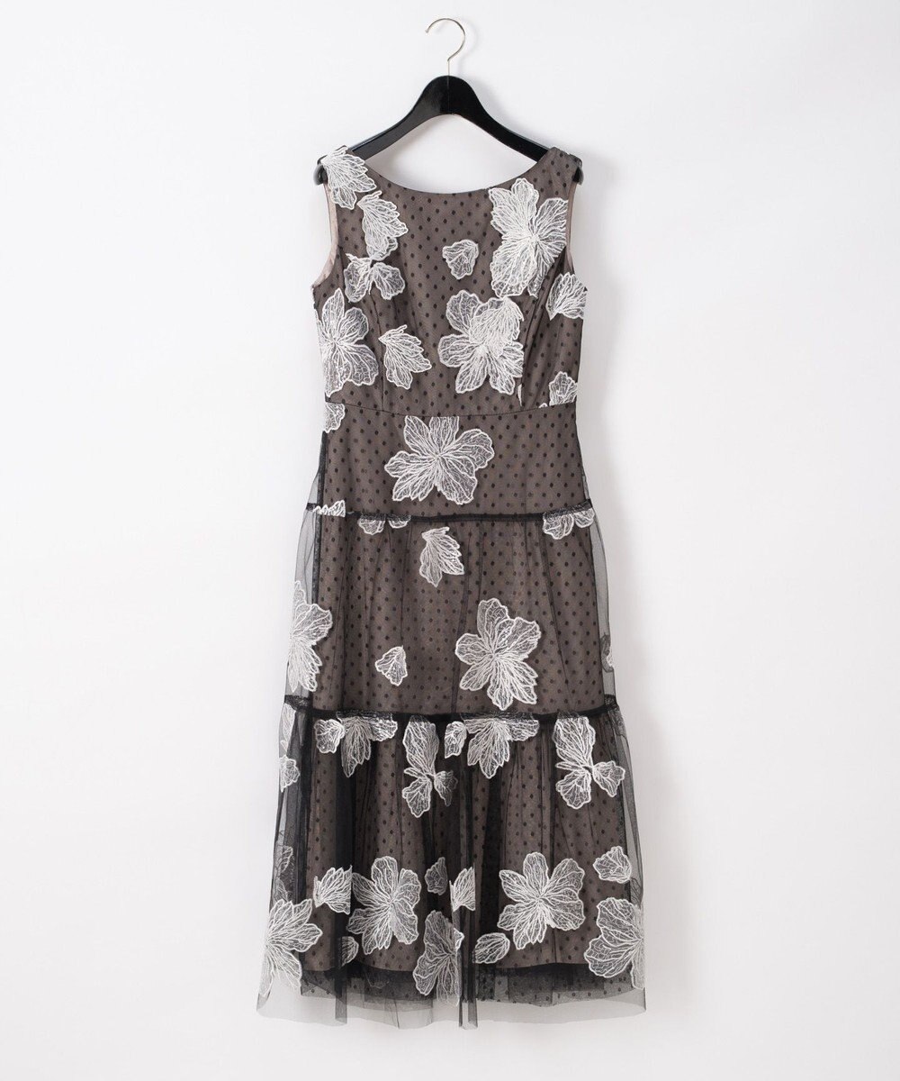フラワー刺繍ワンピース Grace Continental Grace Continental グレースコンチネンタル 通販 フラワー刺繍ワンピース Grace Continental Grace Continental グレースコンチネンタル 通販