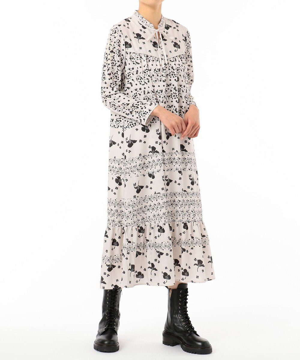 パッチワークパターンワンピース Grace Continental Grace Continental グレースコンチネンタル 通販