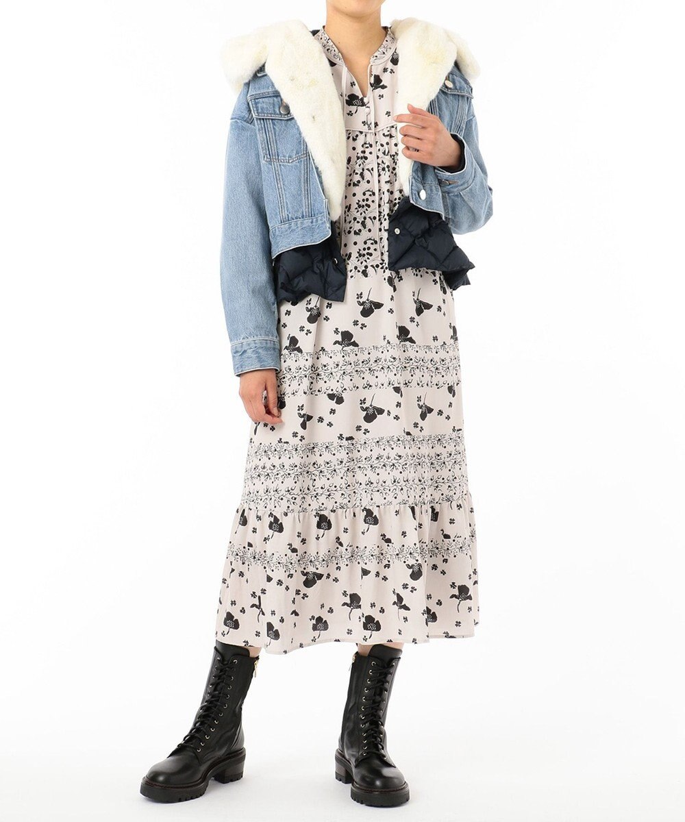 パッチワークパターンワンピース Grace Continental Grace Continental グレースコンチネンタル 通販