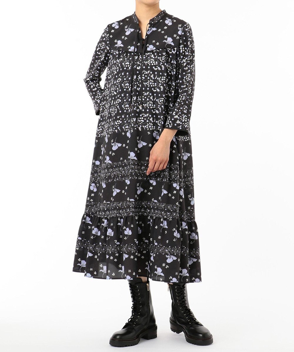 パッチワークパターンワンピース Grace Continental Grace Continental グレースコンチネンタル 通販