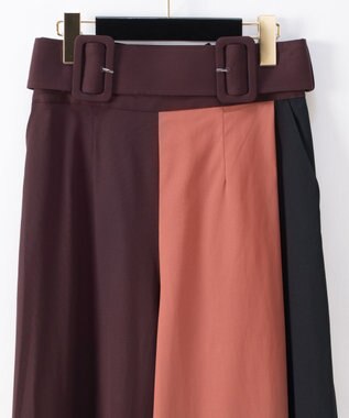 配色キュロットパンツ / GRACE CONTINENTAL | GRACE CONTINENTAL グレースコンチネンタル 通販