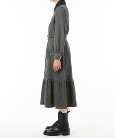 デニム刺繍衿ワンピース Grace Continental Grace Continental グレースコンチネンタル 通販