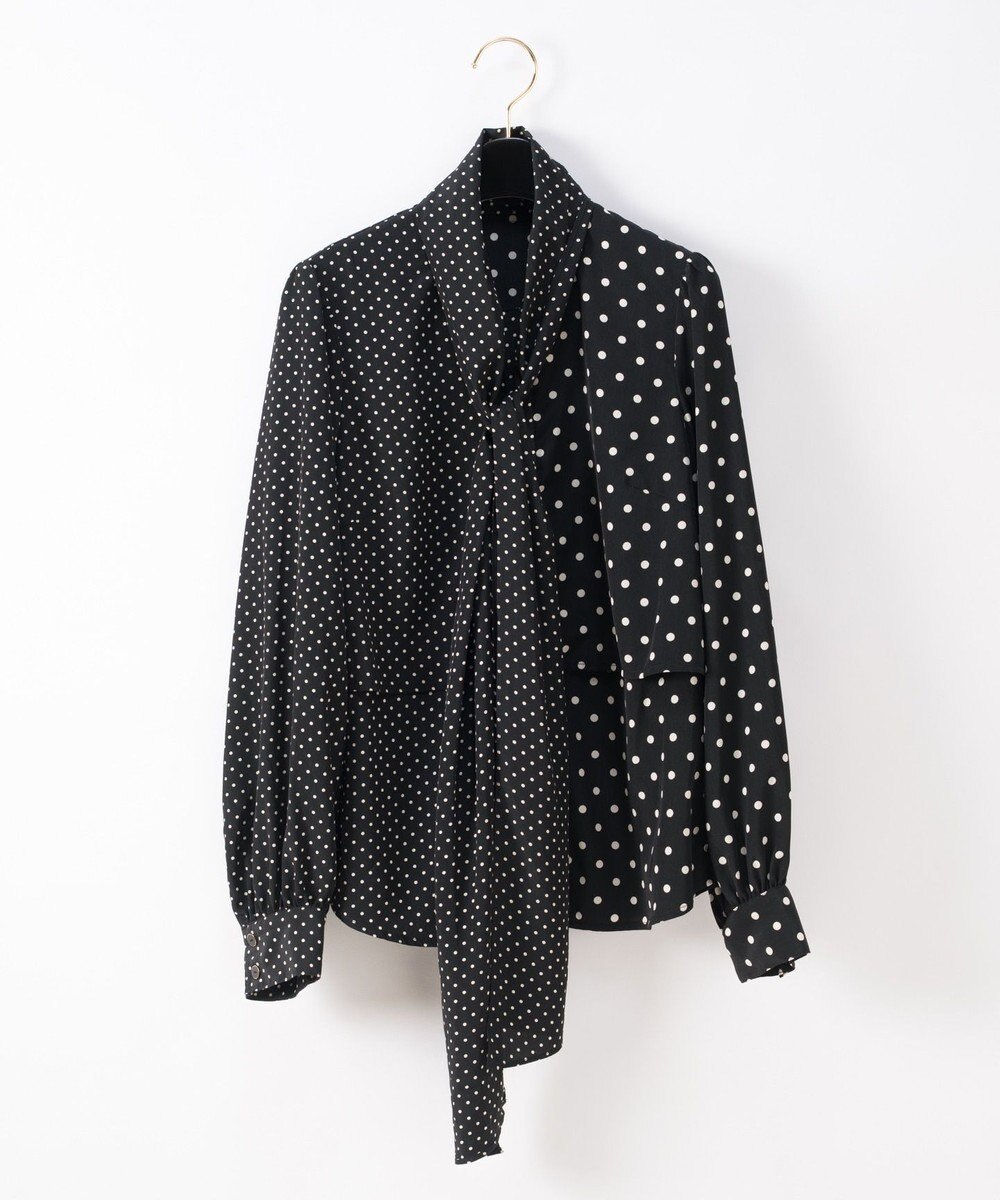 ボウタイドットシャツトップ Grace Continental Grace Continental グレースコンチネンタル 通販