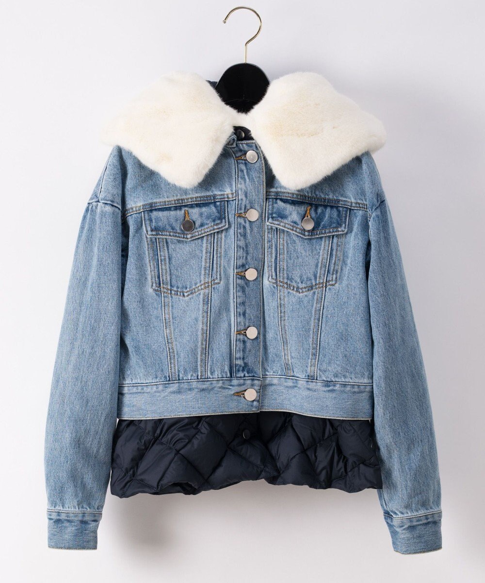 エコファーデニムコンビジャケット Grace Continental Grace Continental グレースコンチネンタル 通販