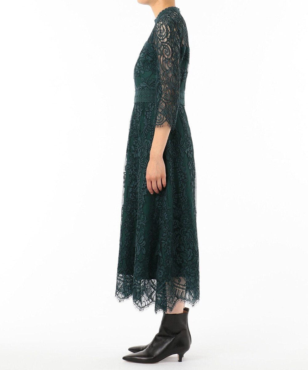 ハイネックレース切替ワンピース Grace Continental Grace Continental グレースコンチネンタル 通販