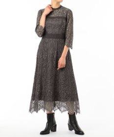 ハイネックレース切替ワンピース Grace Continental Grace Continental グレースコンチネンタル 通販