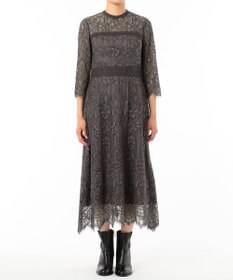ハイネックレース切替ワンピース Grace Continental Grace Continental グレースコンチネンタル 通販