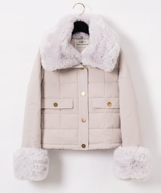 ファー付ショートダウンジャケット Grace Continental Grace Continental グレースコンチネンタル 通販 ファー付ショートダウンジャケット Grace Continental Grace Continental グレースコンチネンタル 通販