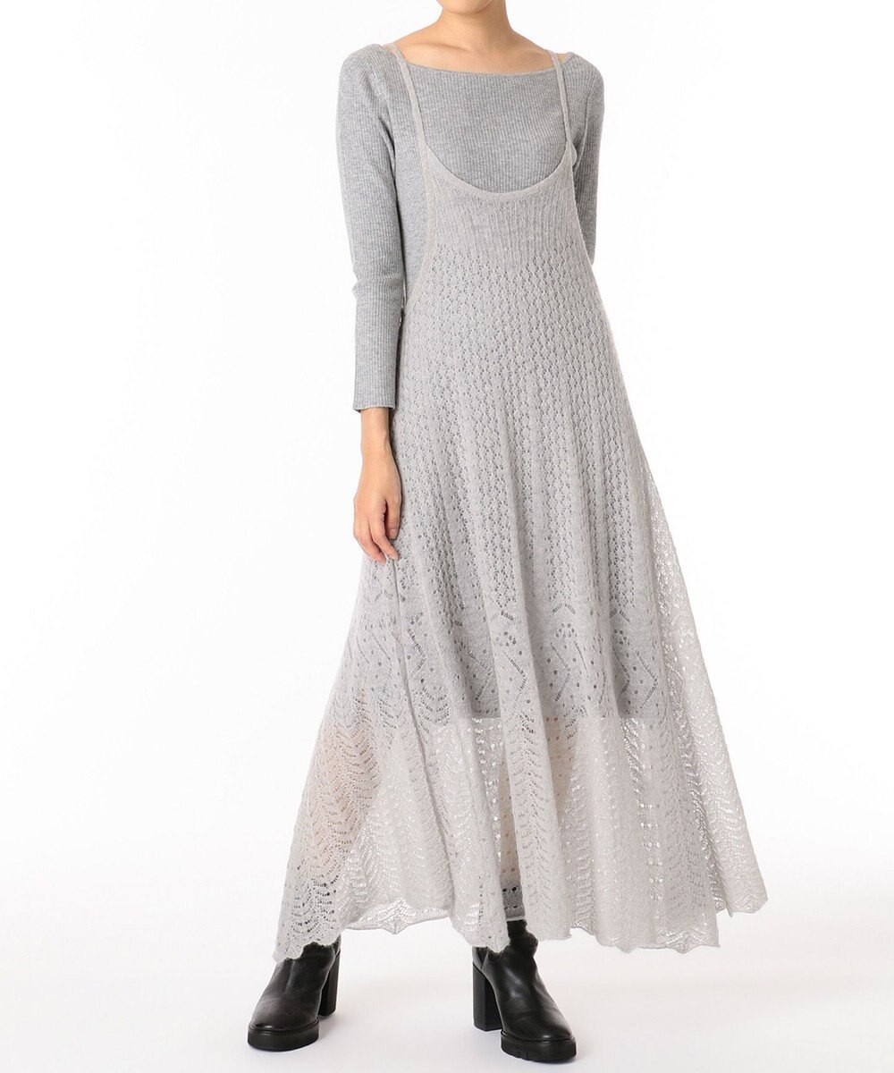 モヘヤ2wayニットワンピース Grace Continental Grace Continental グレースコンチネンタル 通販