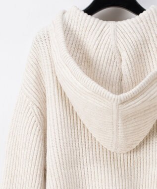 ルーズフード刺繍ニットトップ / GRACE CONTINENTAL | GRACE
