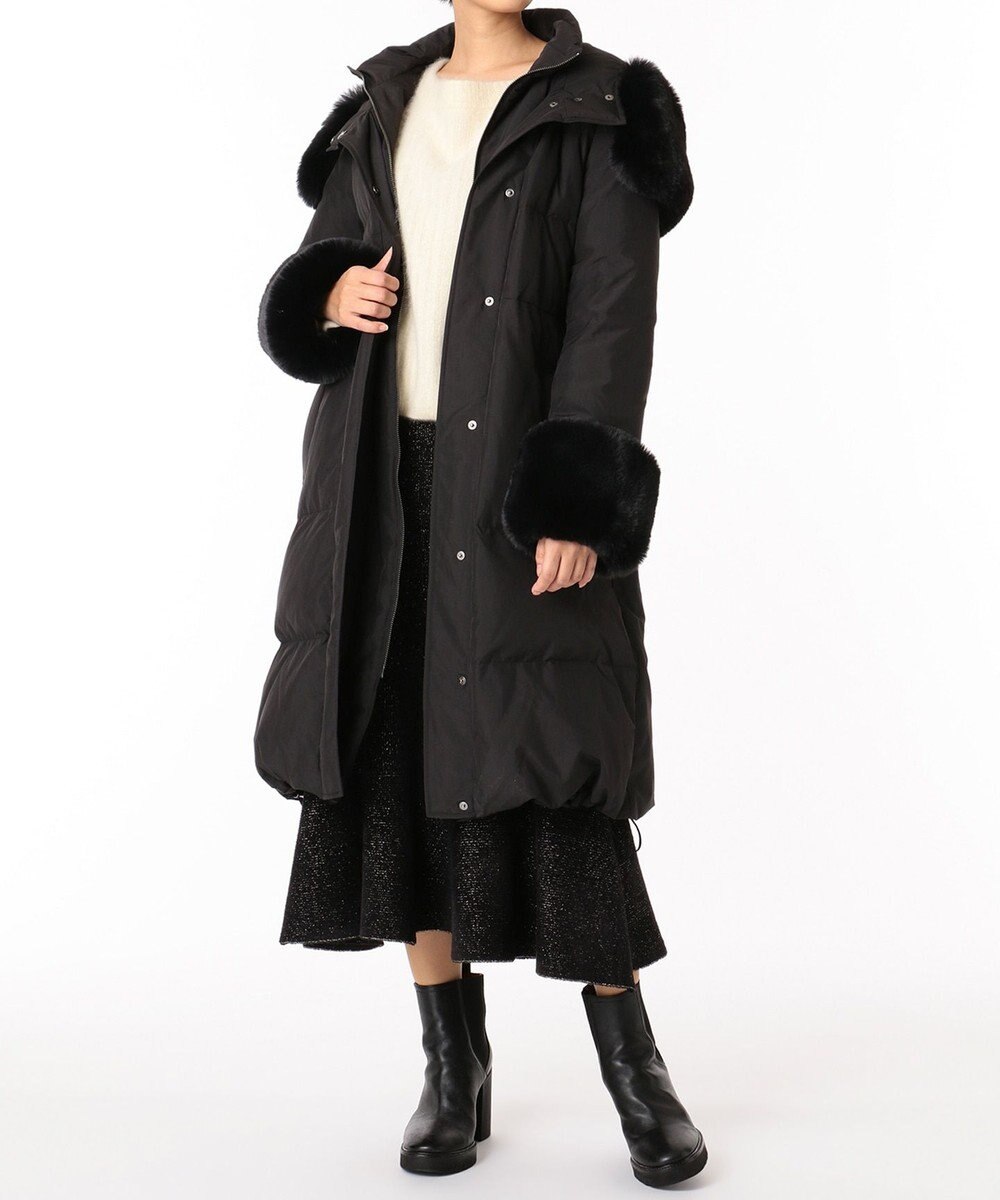ファー付ロングダウンコート Grace Continental Grace Continental グレースコンチネンタル 通販