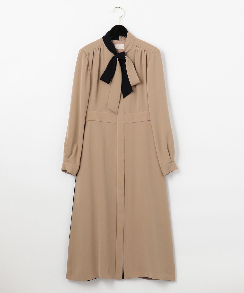 バイカラーボウタイシャツワンピース Grace Continental Grace Continental グレースコンチネンタル 通販