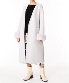 ファーバックベルトコート / GRACE CONTINENTAL | GRACE CONTINENTAL